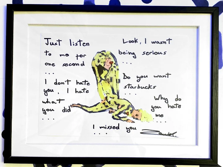 Look I Wasn't Being Serious — artwork by David Podut