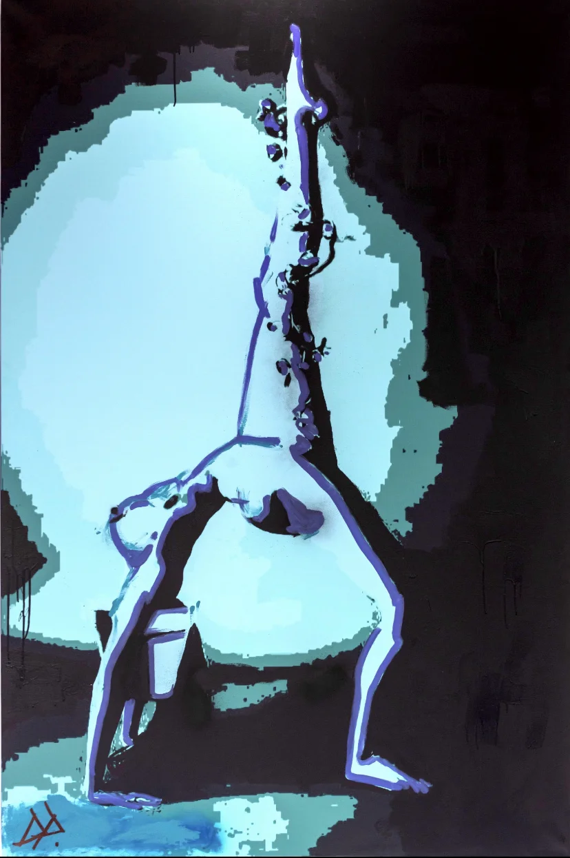 What's In The Past Stays In The Past — artwork by David Podut