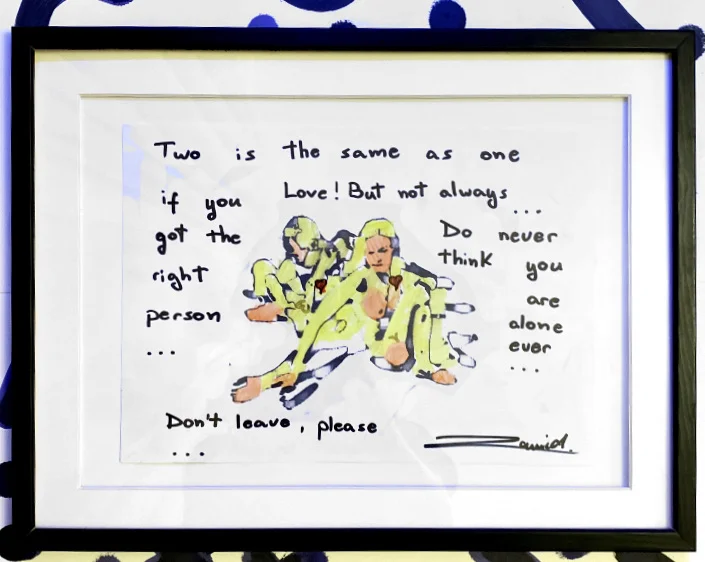 Two Is The Same As One — artwork by David Podut