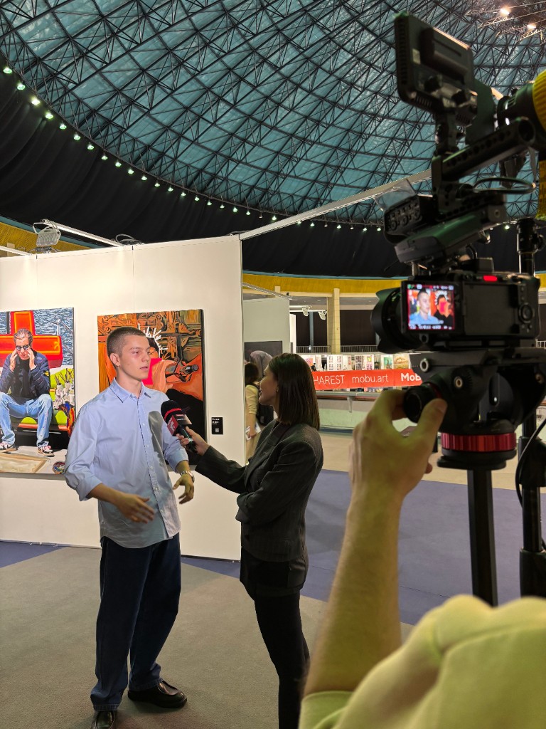 Interview at MoBU with HAREST mobu.art banner